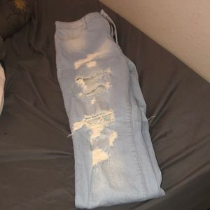 Fashion nova ripped skinny’s never worn